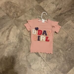 Pink B'Day Girl Kids Shirt 18-24 months toddler girl 🧒🏼 👧🏾